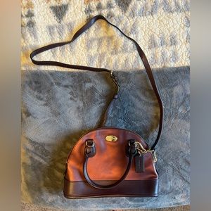 Coach cross body bag
